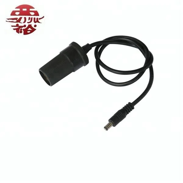 Cigarette Lighter Socket Auto To DC Plug With Different Length Cable