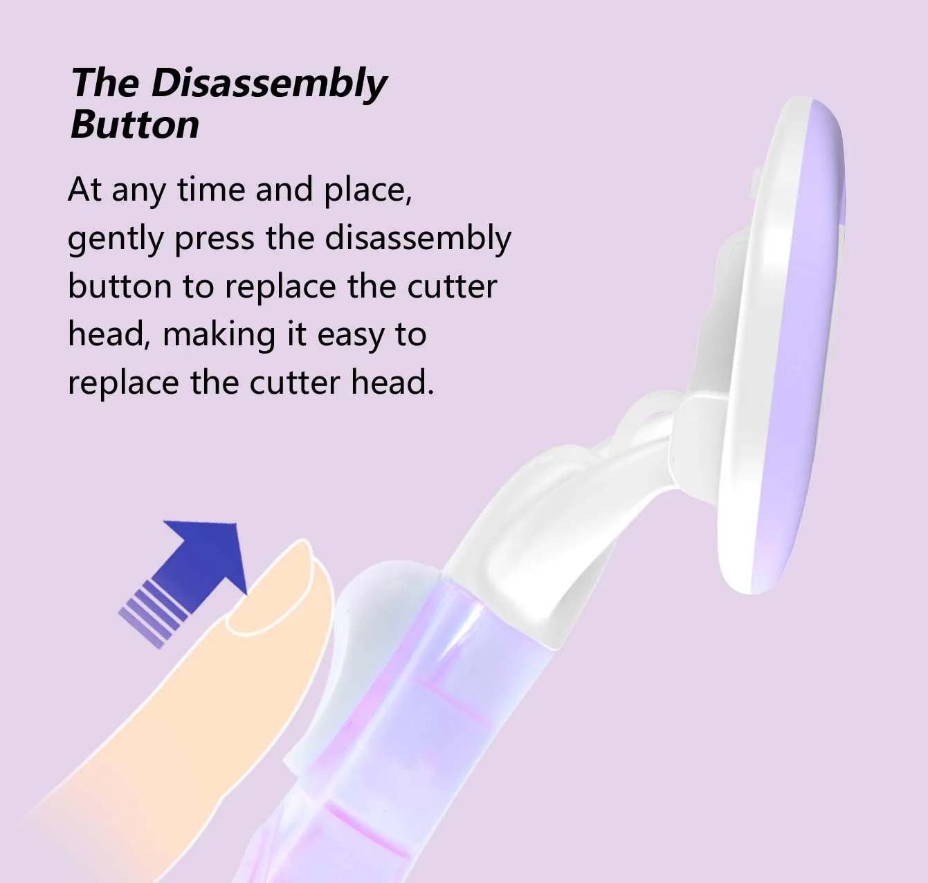 GOODMAX 5 Blades Stainless Steel Razor Body Bikini Face Shaver Painless Hair Razor for Women