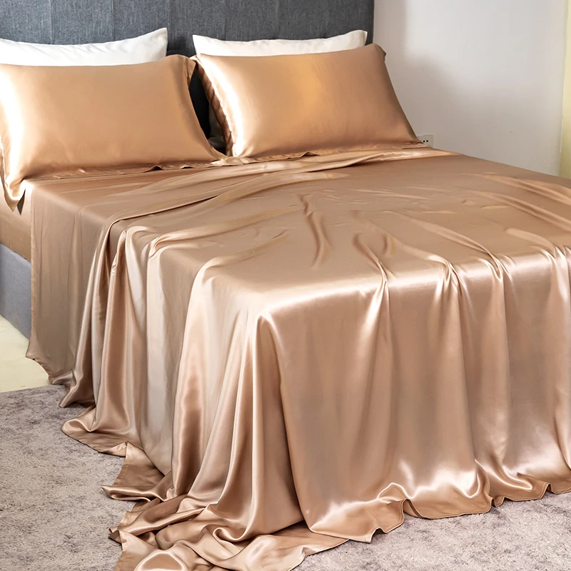 Manufacturer Oeko Tex Qualified Custom Logo 100% Silk Pillow Case Mulberry With Hidden Zipper