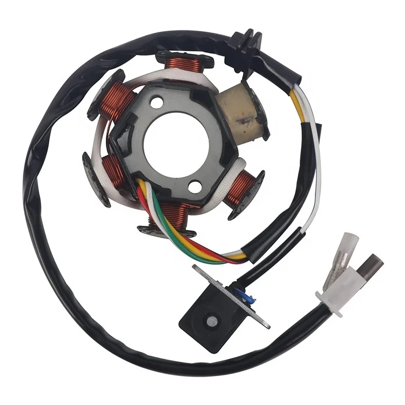 Hot Sale cheaper  Ignition Stator Magneto 5 wire AC 6 Pole Coil for GY6 150cc 125cc engine Scooter Moped ATV Dune Buggy Go Kart