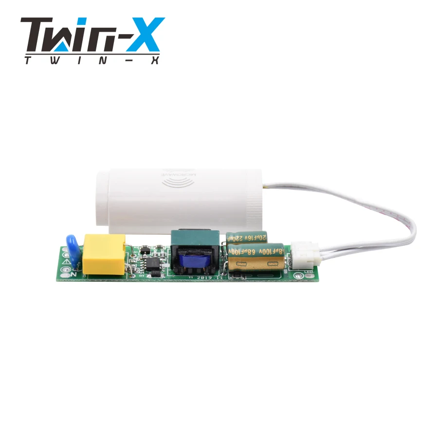 
Microwave Sensor Driver T8 Led Tube Driver Constant Current 90V-265V/305V 100-240ma 6-10 Meters 88*15*10 50/60hz XS-88LD 2-year 