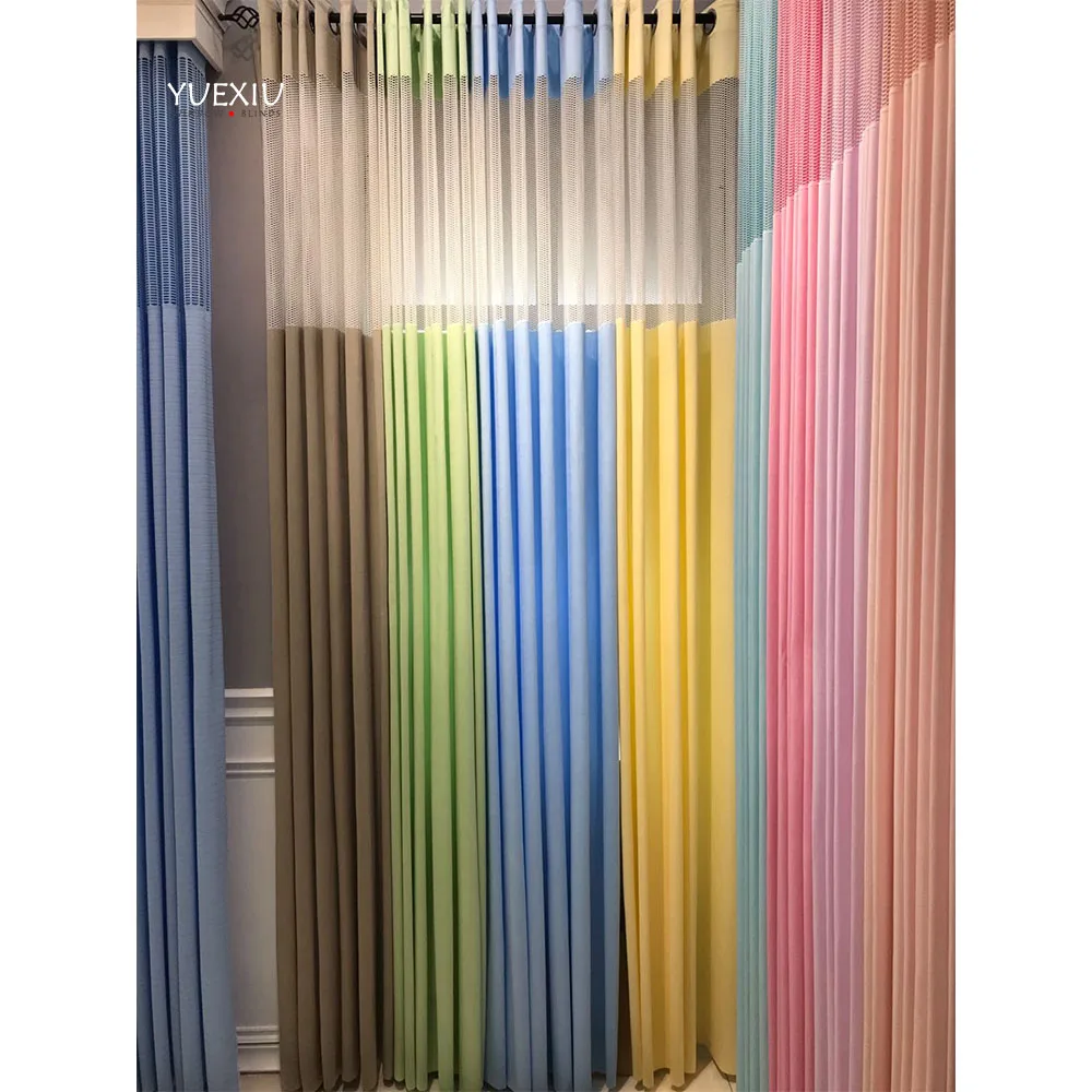 High Quality Antimicrobial Flame Retardant Medical Hospital Curtain Partitions Privacy Curtains