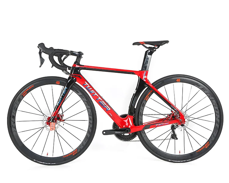Twitter T10pro road bicycle shimano 105 22 speed disc brake bicicleta de carretera de carbono racing carbon road bike