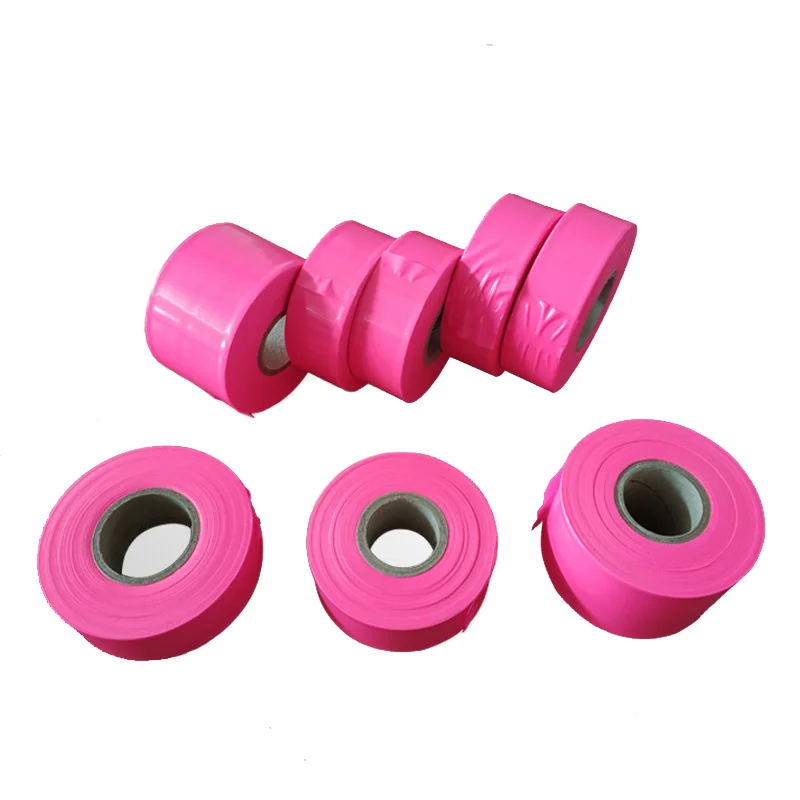 Custom logo glow in dark letters fluorescent tie laser pe pvc warning tape