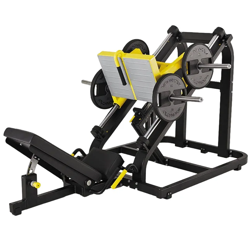Bilink gym fitness Strength Machine commercial Plate Loaded 45 degree leg press squat machine gym equipment with weight pack