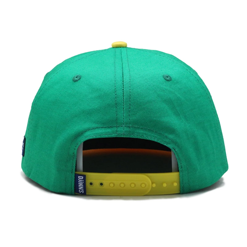 Персонализированная бейсболка с вышивкой логотипа на заказ 6 панелей плоская застежкой OEM бейсболки