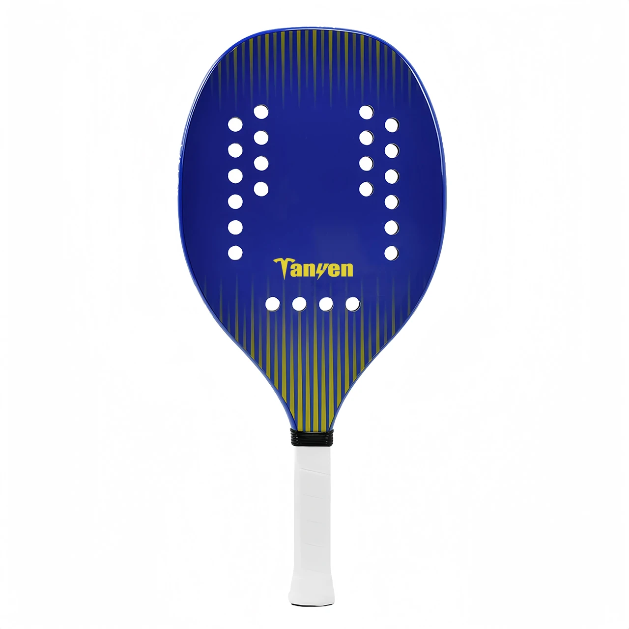 Beach Tennis Racket Custom Carbon Fiber Surface 22mm Sand EVA Memory Foam Core Professional Raquetes Beach Tennis Padel Racket