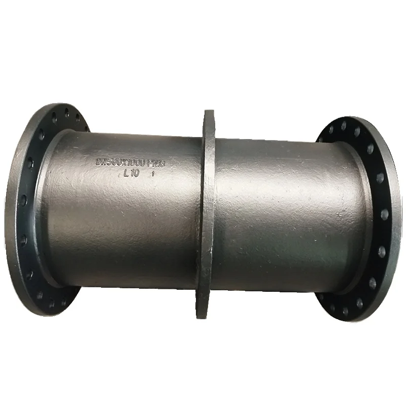 DI  Flanged Spigot Pipe With Central Puddle Flange Ductile Iron  Flanged Pipe  EN545