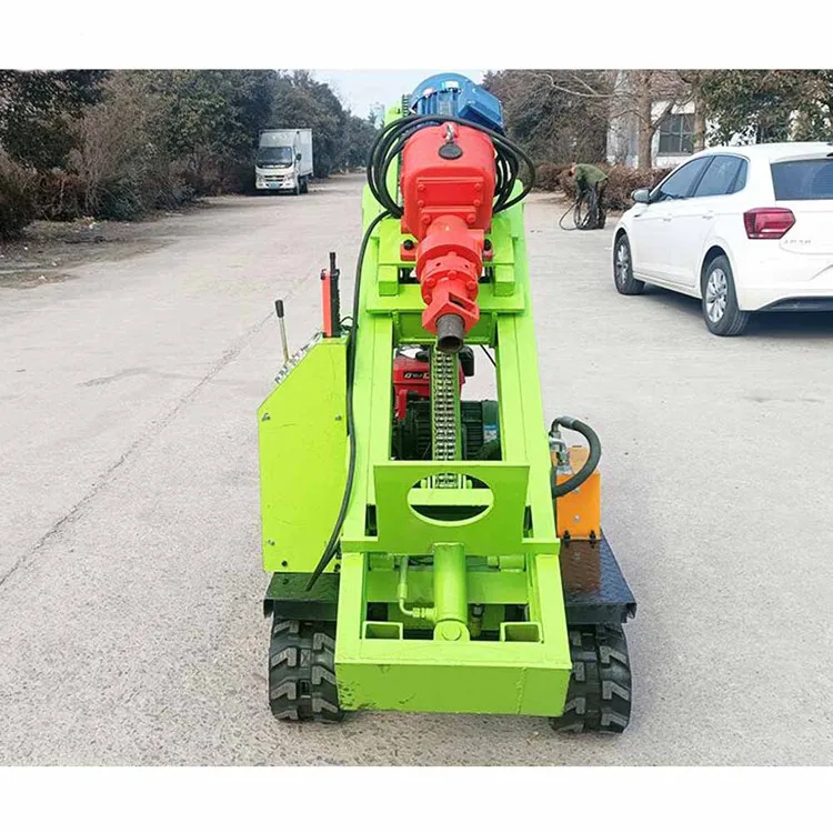 Mining area drilling rig Pneumatic drilling rig mountain quarrying drilling rig