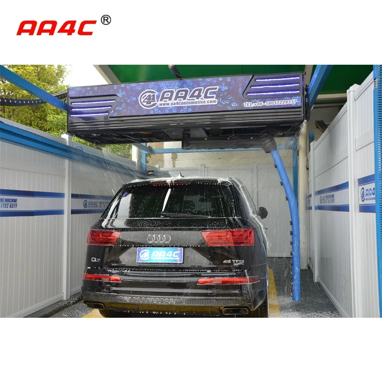 AA4C  Touchless Car Washing Machine Automatic Car Washing Machine 12kw Fans 15kw Water Pump