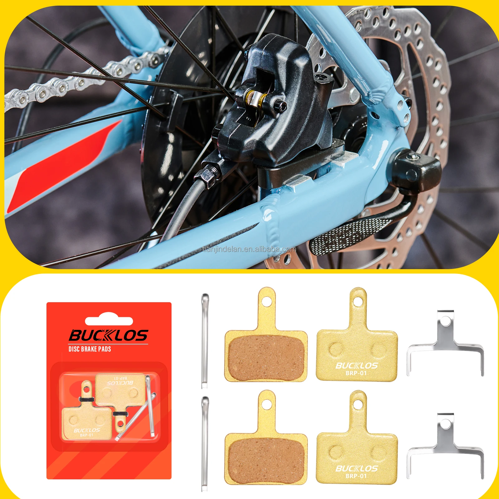 DELANHUWI Essential Road Bicycle Disc Brake System Parts for Efficient Braking for Mountain Bikes