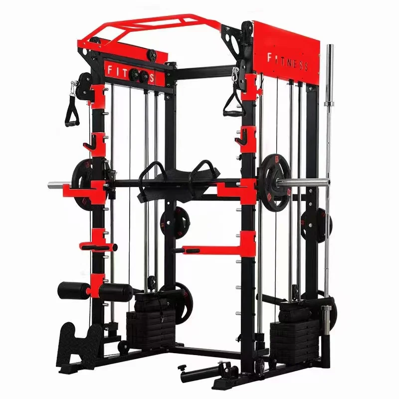 Hot Sale! Gym Equipment Multifunctional Fitness Equipment Squat Rack Cage Power Rack