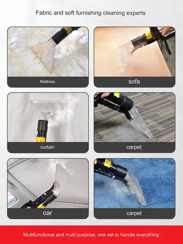 E-24SGP Free shipping High pressure steam soft cover car wash cleaning machine  car washer for car bathroom sofa carpet