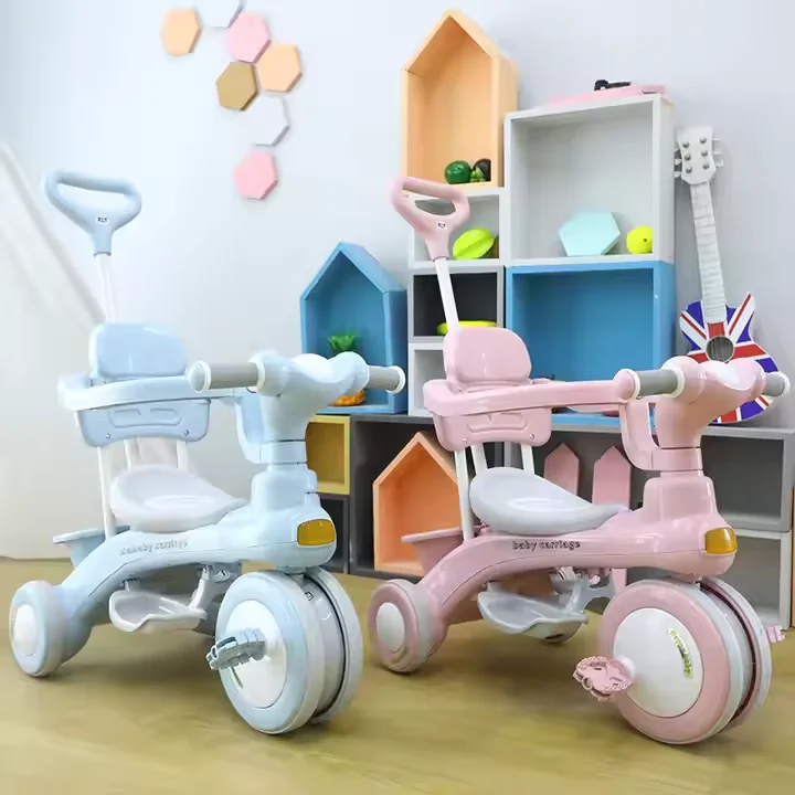 Manufacturer Wholesale Kids 3 Wheel Bicycle Toys Baby Tricycle Bike for 3-6 Years Old Ride on Style Perfect Birthday Gift