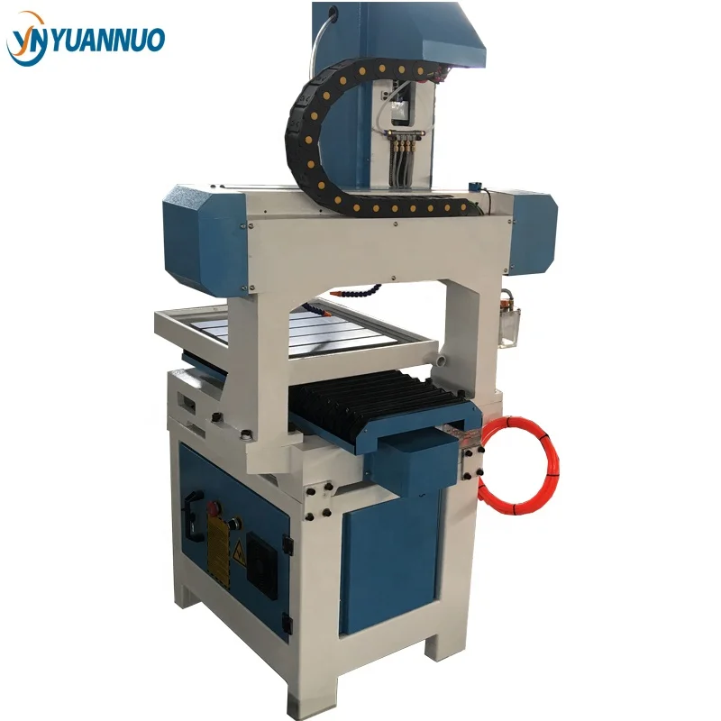 YN3030 small used mini small cheap cnc router with high precision for stone jade pcd pe pvc wood