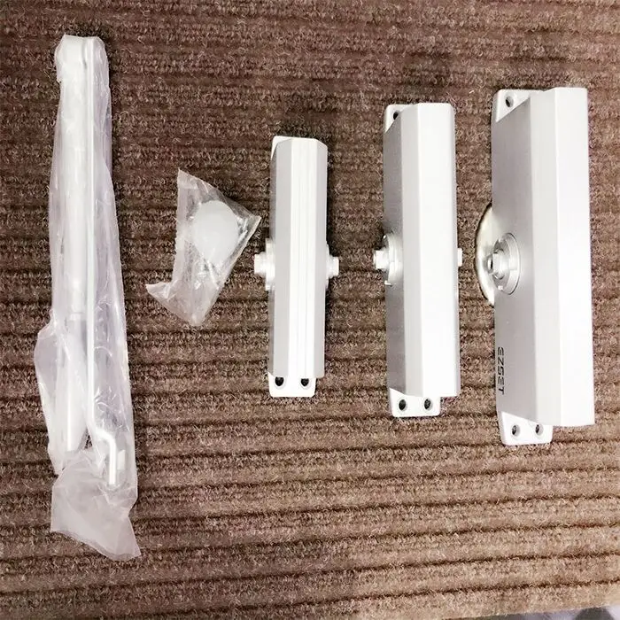 Popular stainless steel aluminum adjustable force and speed alloy  hydraulic auto door closer