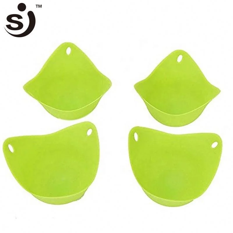 Hot Selling BPA Free Microwave Oven Safe Silicone Egg Poacher Pan