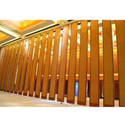 Sliding Wall Partition Office Office Building 100Mm Surface Fabric Moveable Partition Wall