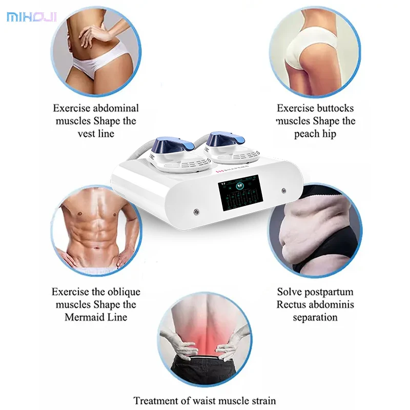 7 Tesla Ems Electrical Muscle Stimulation Body Sculpting Mini Emslim Machine Portable Emslim Neo With Rf