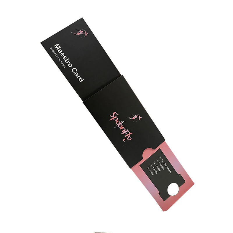 custom credit card thank you cards packaging with envelopes