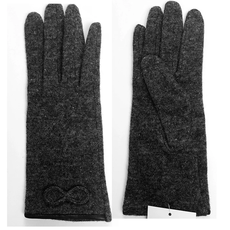 
Winter Woolen Mittens Lady gloves Fashion Custom Knitted cashmere gloves wool gloves 