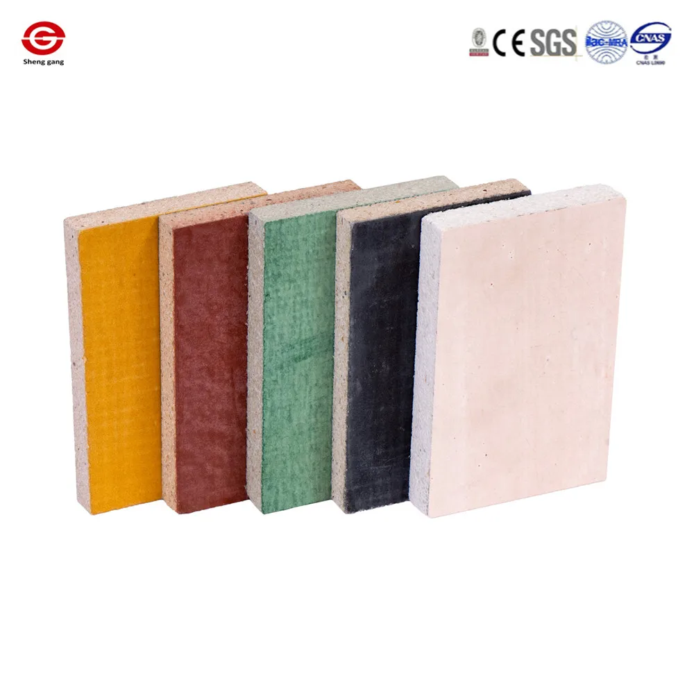 Fireproof Mgo Floor Magnesium Oxide Board for Building Materials Sale Red White Edge Customized Surface Technical Color Support