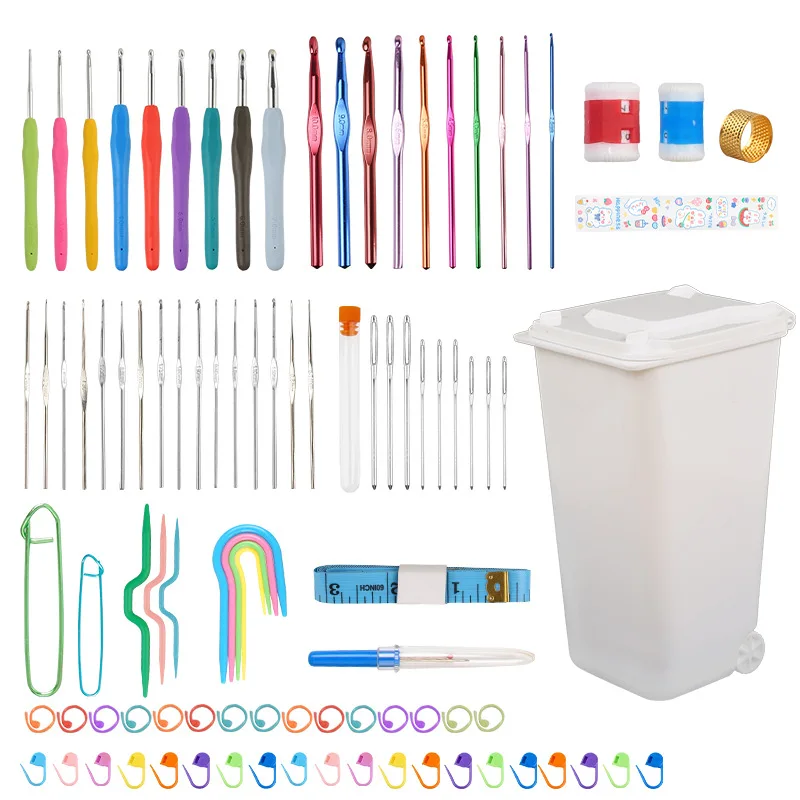 Multiple styles Crochet Hook Set Sewing Needle Starter Crochet Kit For Beginners Adults Diy Kit Sewing Accessoires Needlework