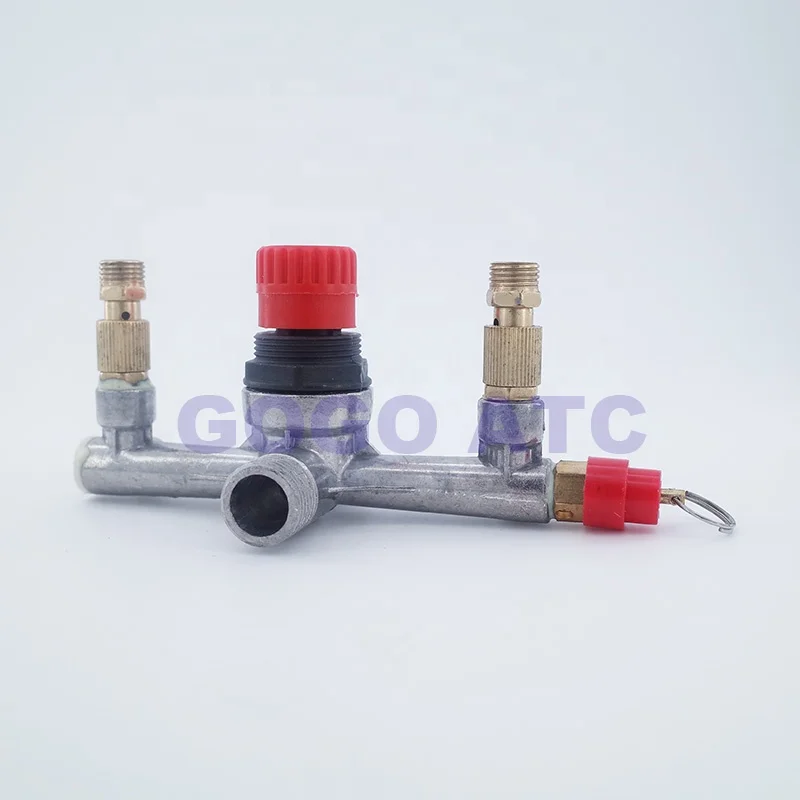 GOGO  5/3 solenoid thread valve pneumatic air coffee valve