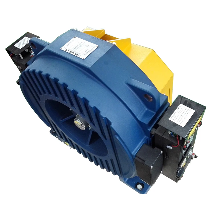 Professional Supply Lift Traction Machine Gearless Traction Machine For Elevators 250kg