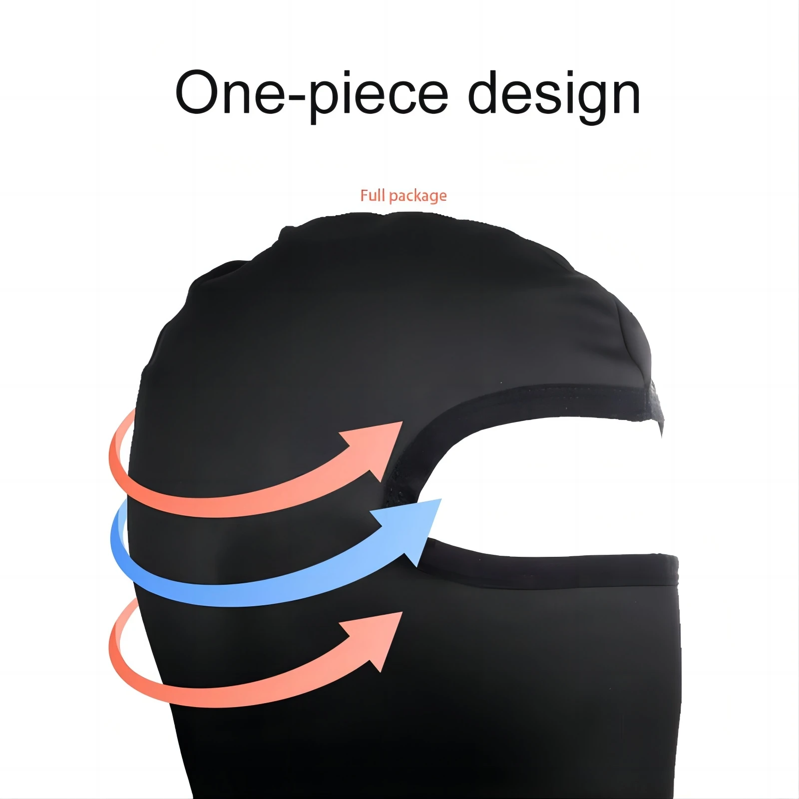 Winter Sport Bicycle & Motorcycle Helmet Liner Protective Warm Head Cover for Ski Equipment & Bike Riding in Cold Weather