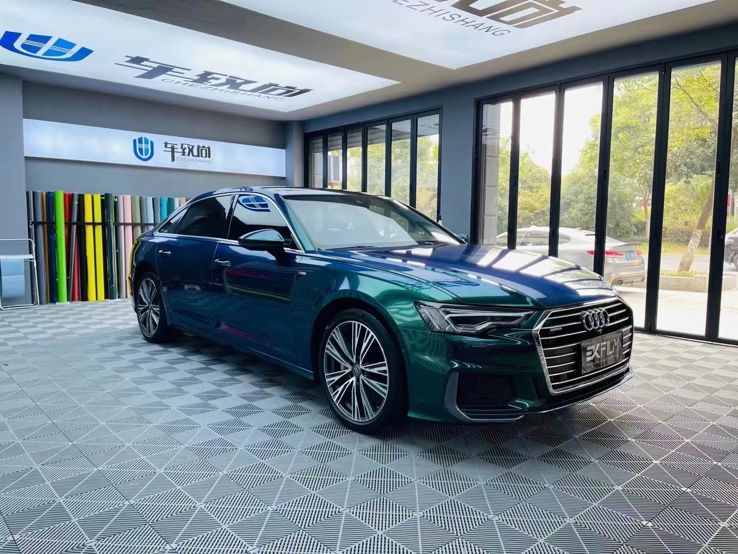 Auto Accessory Car Film Wrap Glossy Chameleon Colored Full Body Car Reflective Sticker High Gloss Multicolor Pearl Film