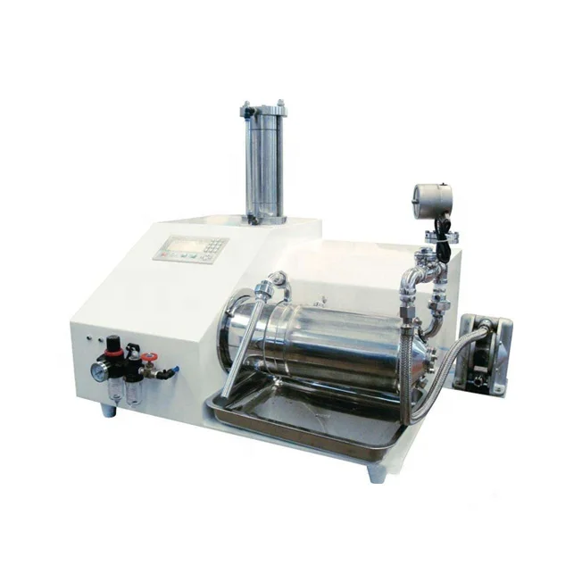 Hot Sale Horizontal Sand Mill Pigment Grinding Mill Lab Paint Bead Mill
