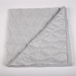 Wholesale China factory manufacturer home woven textile ultrasonic embossed quilting fabric