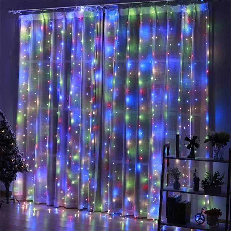 Fairy garden lights decoration curtain Lights WS2811 RGB Led Pixel String Light Waterproof  DC5V