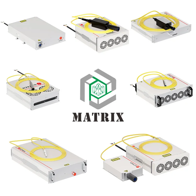 Mopa Fiber Laser source 20W 30W 50W 100w 120w high powered fiber laser source for laser marking machine