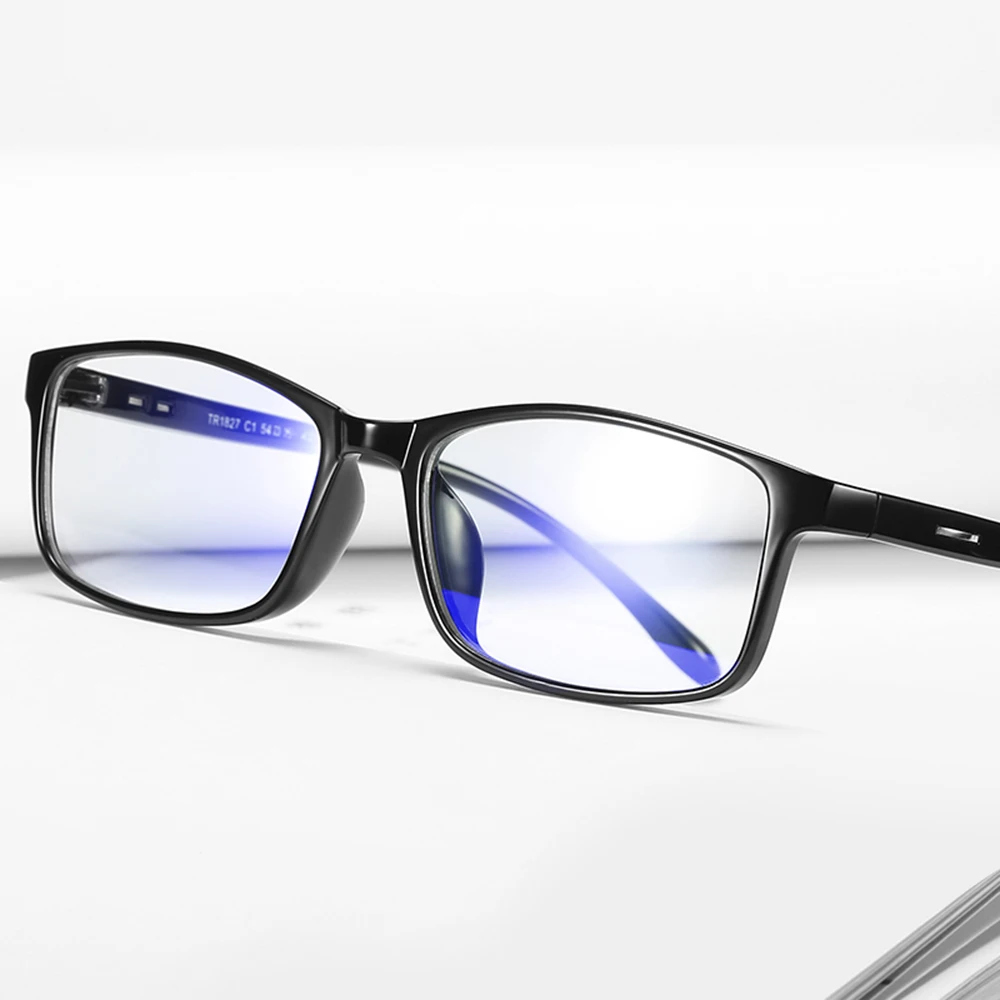 New Anti-blue Light Glasses Mobile Radiation Computer Eye  Metal Frame Glasses
