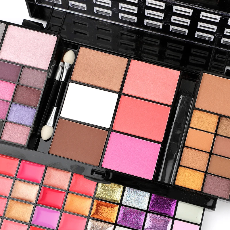 RTS Professional 74 Full Color Makeup Set Custom Eyeshadow Blush Concealer Contour Lipgloss Make Up Palette
