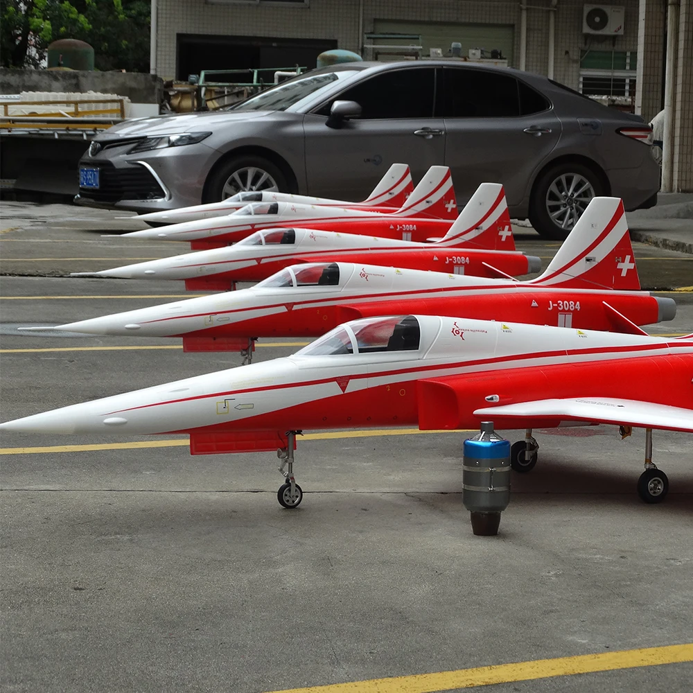 F5 Model Aircraft 2200mm with 1400mm Wingspan Engine Compatibility 120cc Anti-Bubble Tank