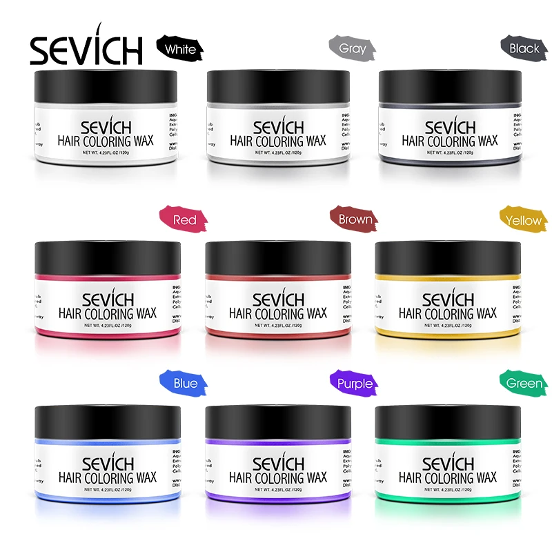 create you own brand temporary hair color best selling wax
