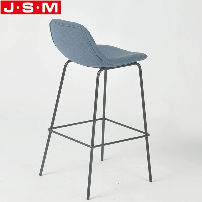 Commercial Furniture Restaurant Back Holder Metal Bar Stool For Kitchen