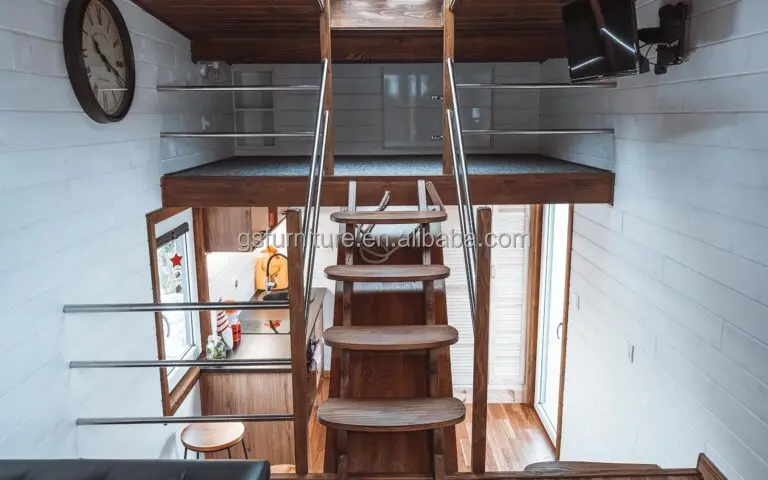 GUOSE custom prefeb mobile home Camping tiny trailer house on wheels