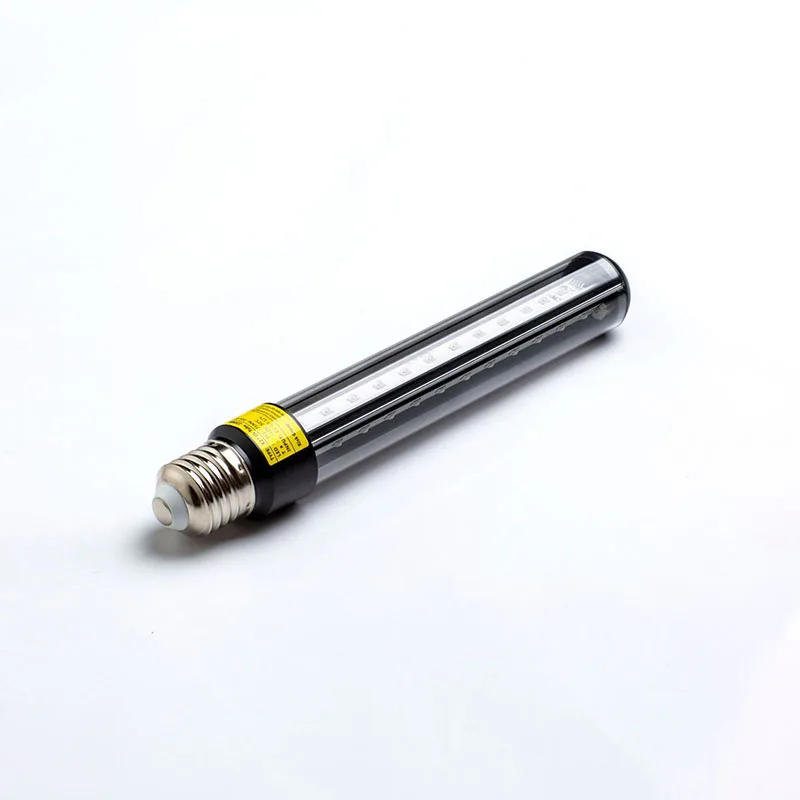 4W 6W 8W Uv Led E27 винт многогранная светодиодная ультрафиолетовая трубка с двойной длиной волны uva365 нм + uva395 противомоскитная сетка