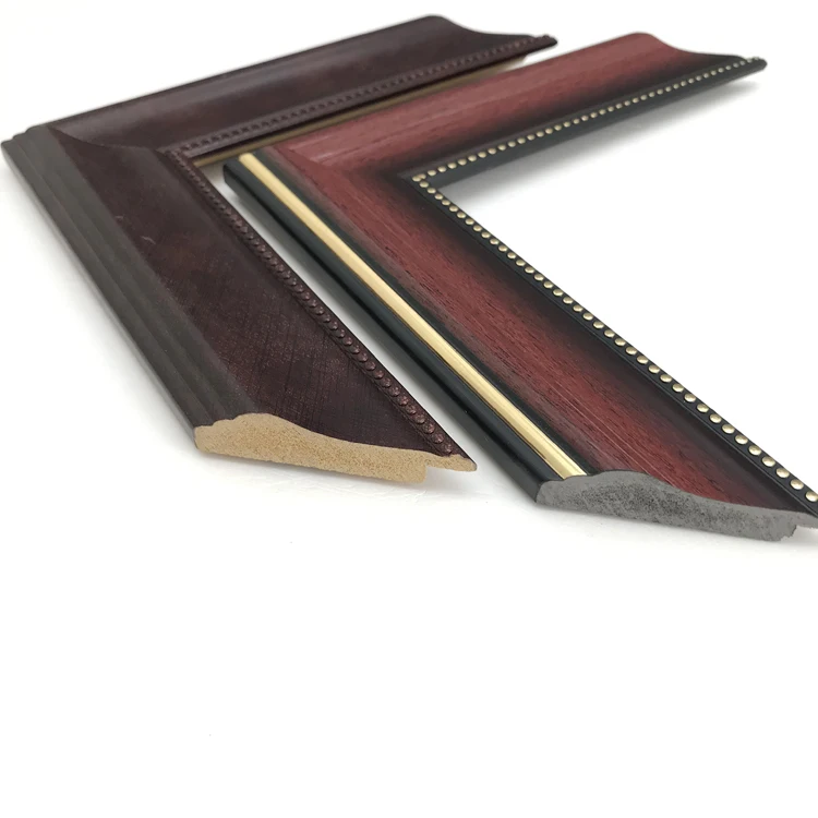 NEW DESIGN PS Polystyrene foam Picture Frame Moulding mirror  frame moulding plastic photo frame moulding factory in foshan