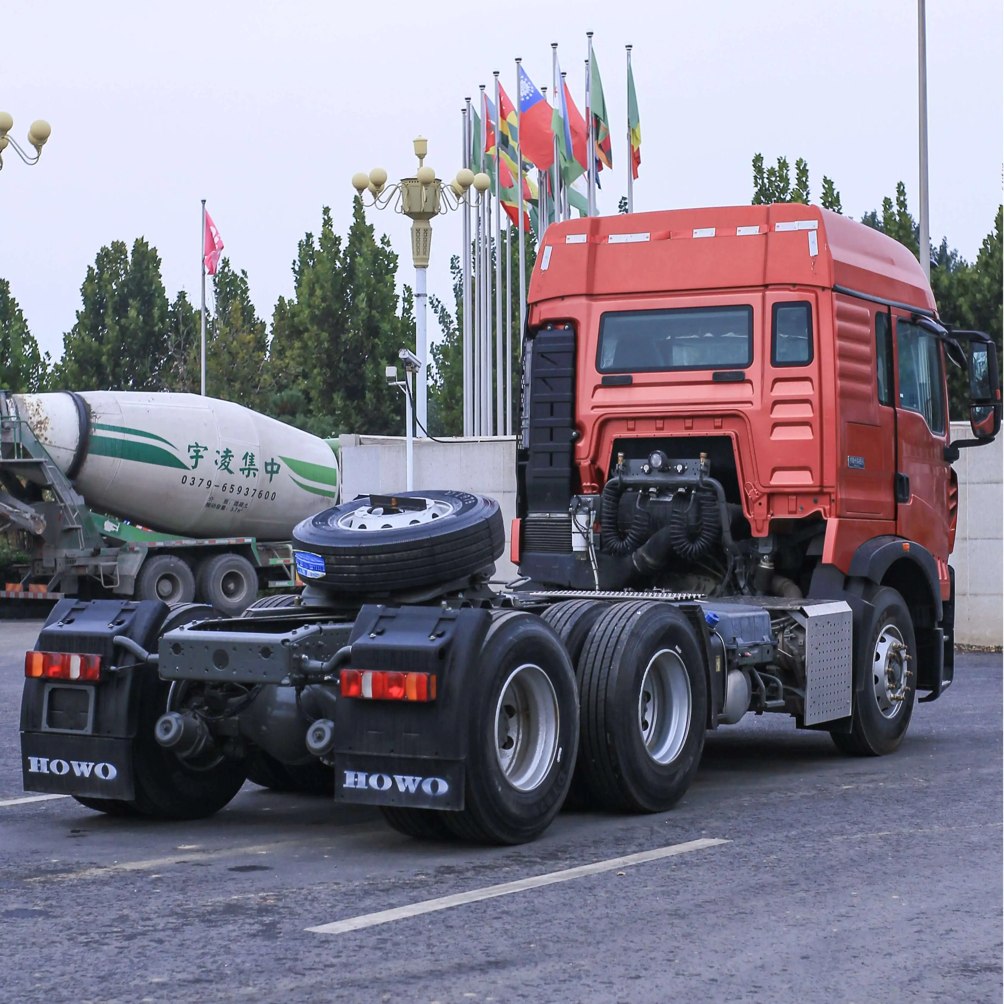 Sinotruk Howo TX трактор 6x4 полуприцеп подходит для дальних перевозок