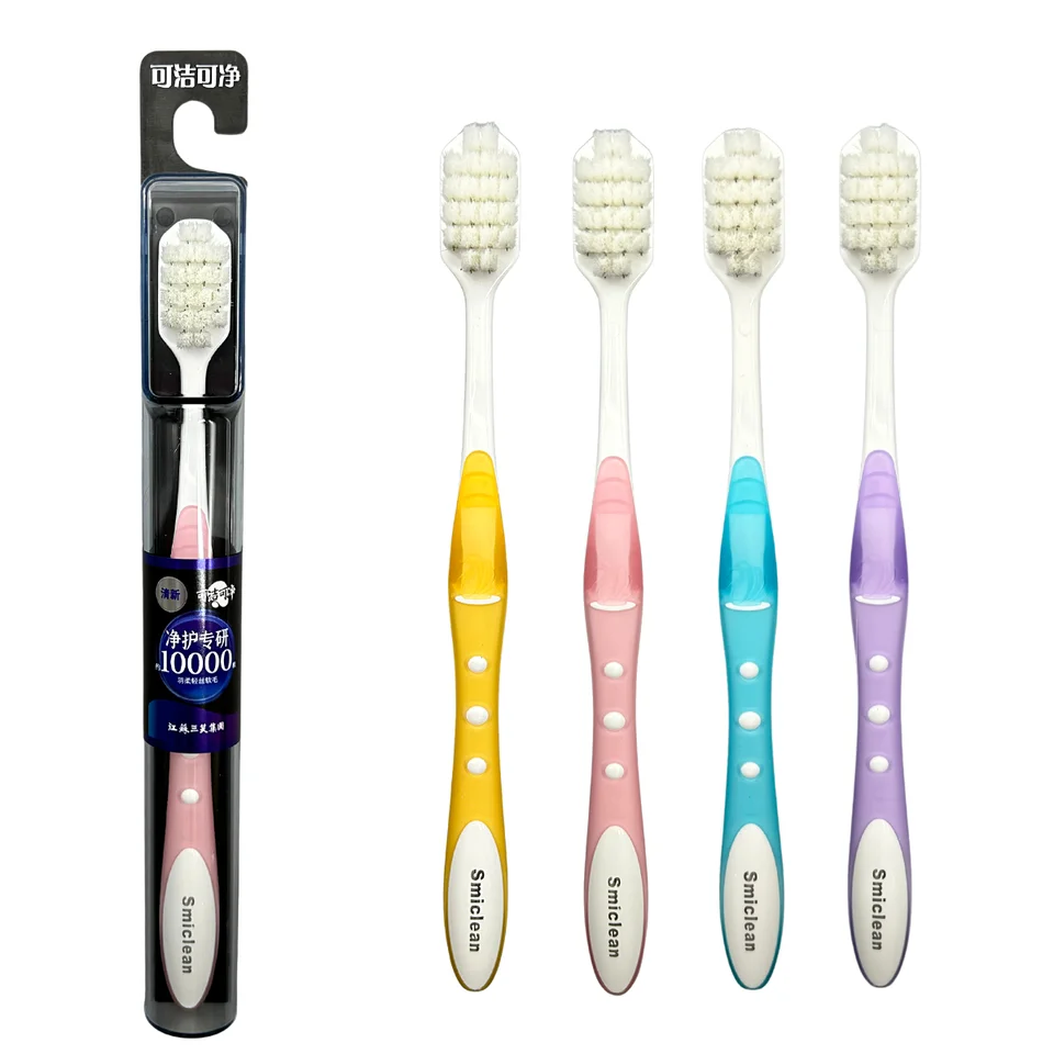 Regular Soft Toothbrush Eco Toothbrush with Soft Bristles for Adults and Teens 1 pack