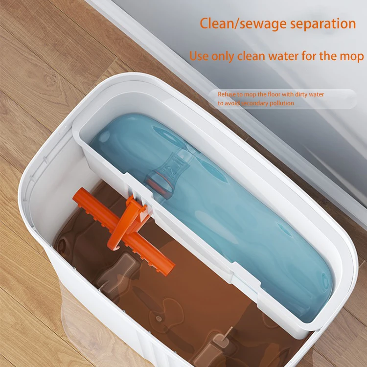 Orange clean stain separation Magic Mop Mopping Cleaner Floor Cleaning