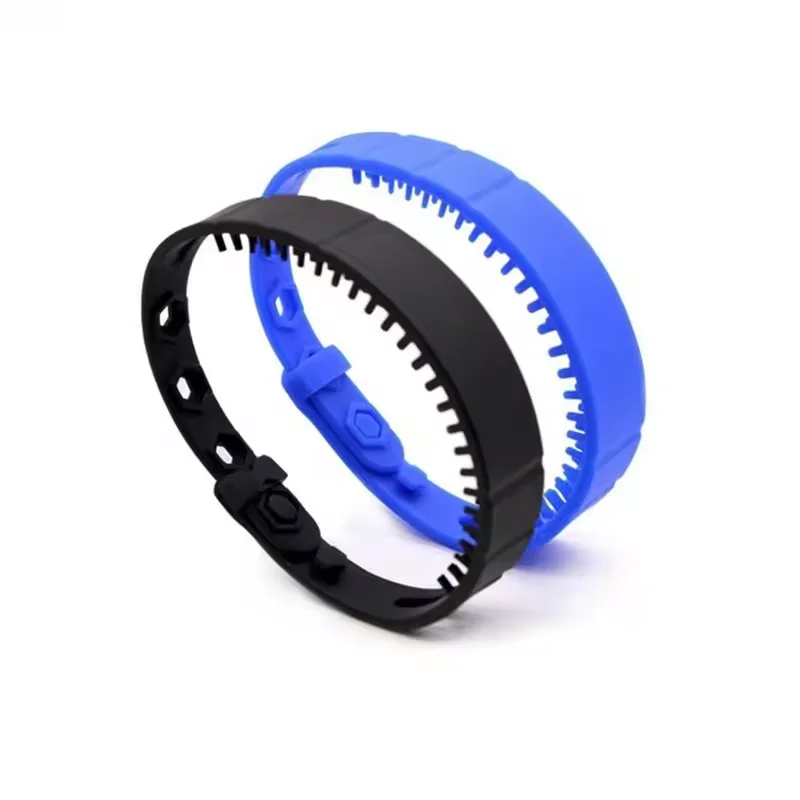 Custom Hot Selling Sport  Long Reading Range UHF Wristband Reusable RFID Silicone Bracelet For Gym/Concert