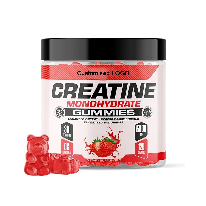 Wholesale Natural Energy Supplements Gummies Muscle Pre Workout Gummy creatine monohydrate For Pre Workout for Women and Men