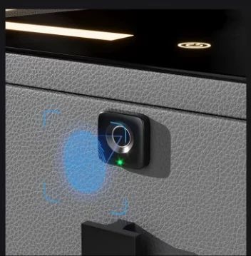 Low price smart storage cabinet intelligent drawer 4 footstools multi functional beside table with wireless charging and speaker