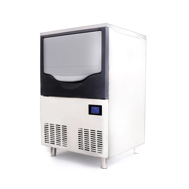 LCD digital portable cooling refrigerated water bath circulating chiller crescent ice maker